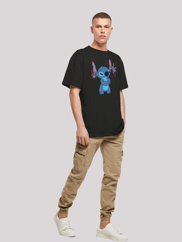 F4NT4STIC Shirt 'Disney Lilo And Stitch Little Devils' in Zwart