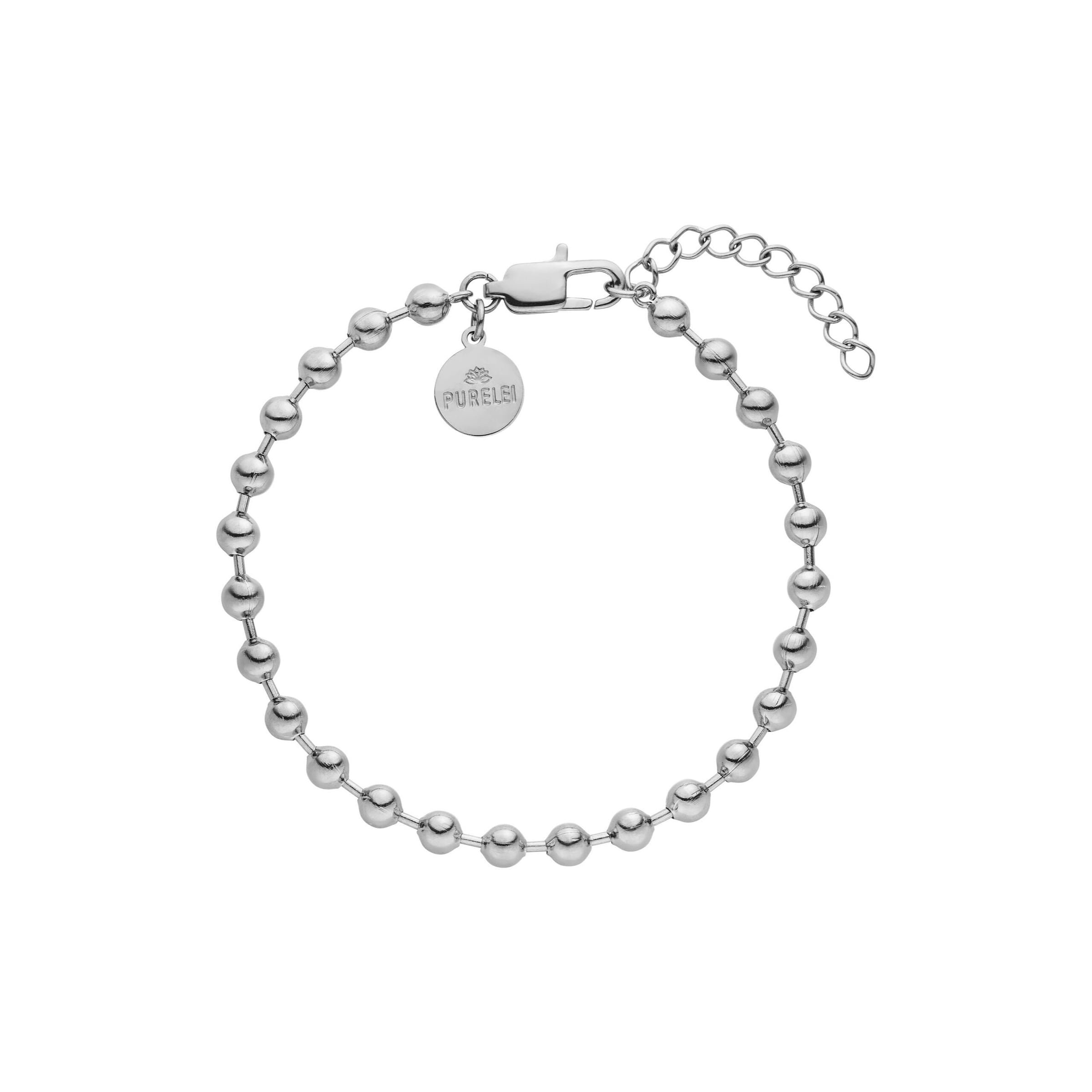 PURELEI Bracelet 'Bubble' in Silver: front