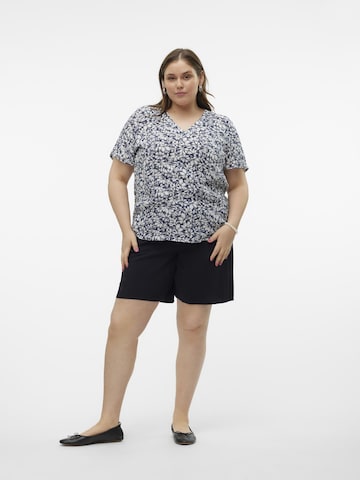 Vero Moda Curve Blouse 'MENNY' in Blauw