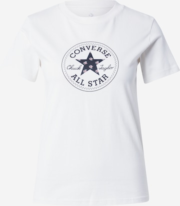 CONVERSE Shirt 'Chuck' in White: front