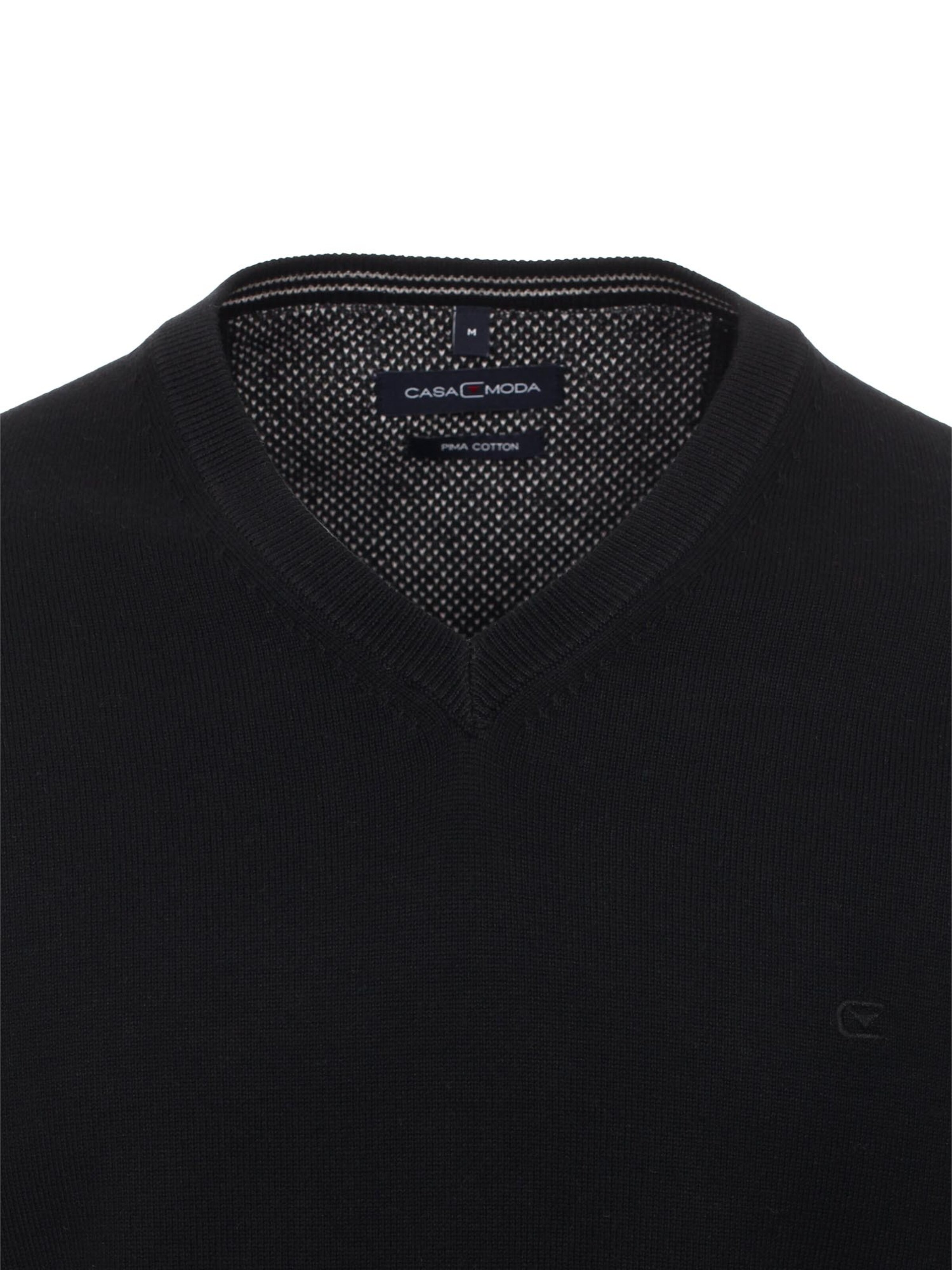 CASAMODA Pullover 'Basic'‌‌‌‌‌‌‌‌ in Schwarz