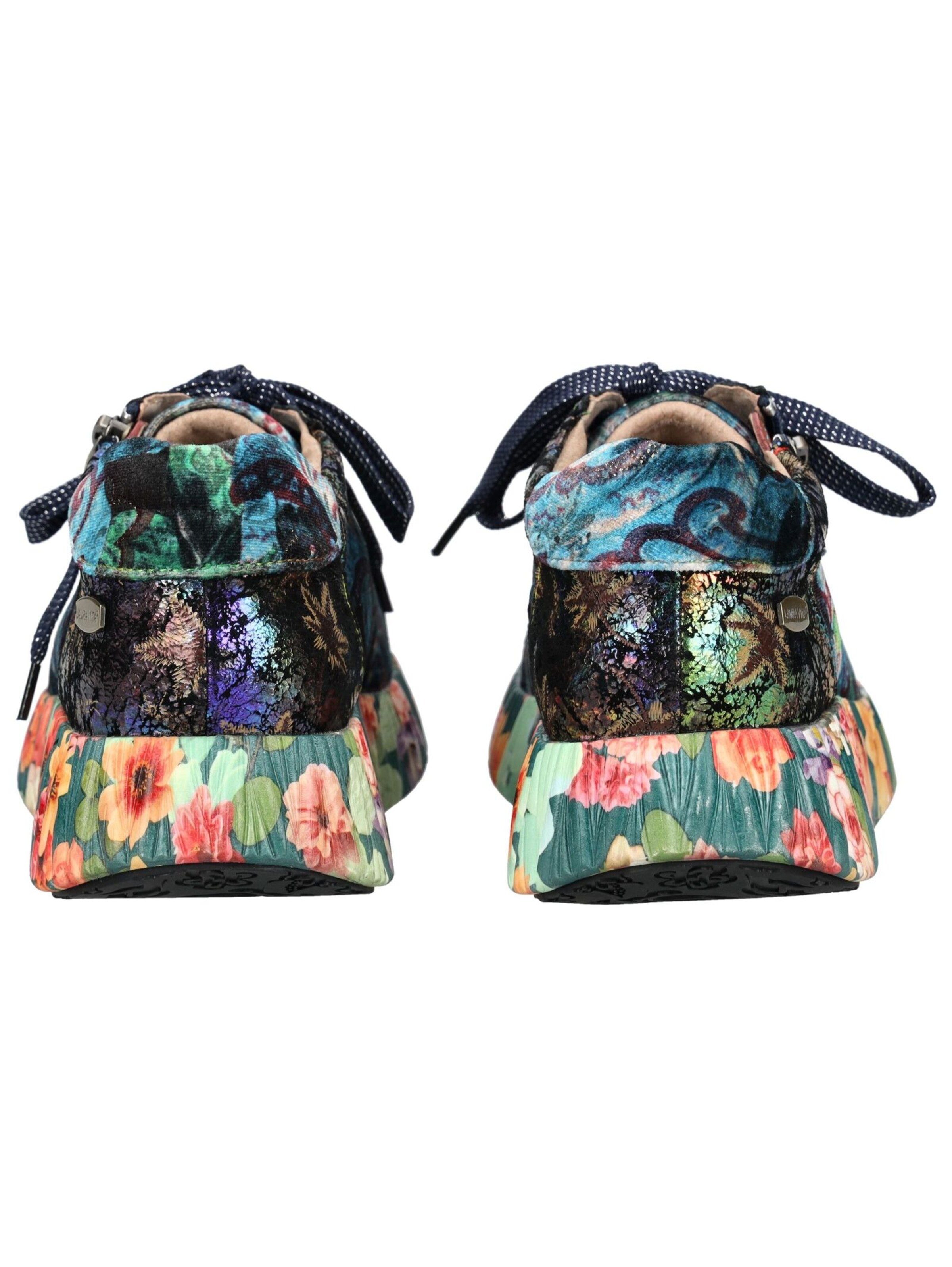 Laura Vita Platform trainers in Blue