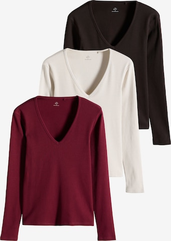 raudona The Set Marškinėliai: priekis