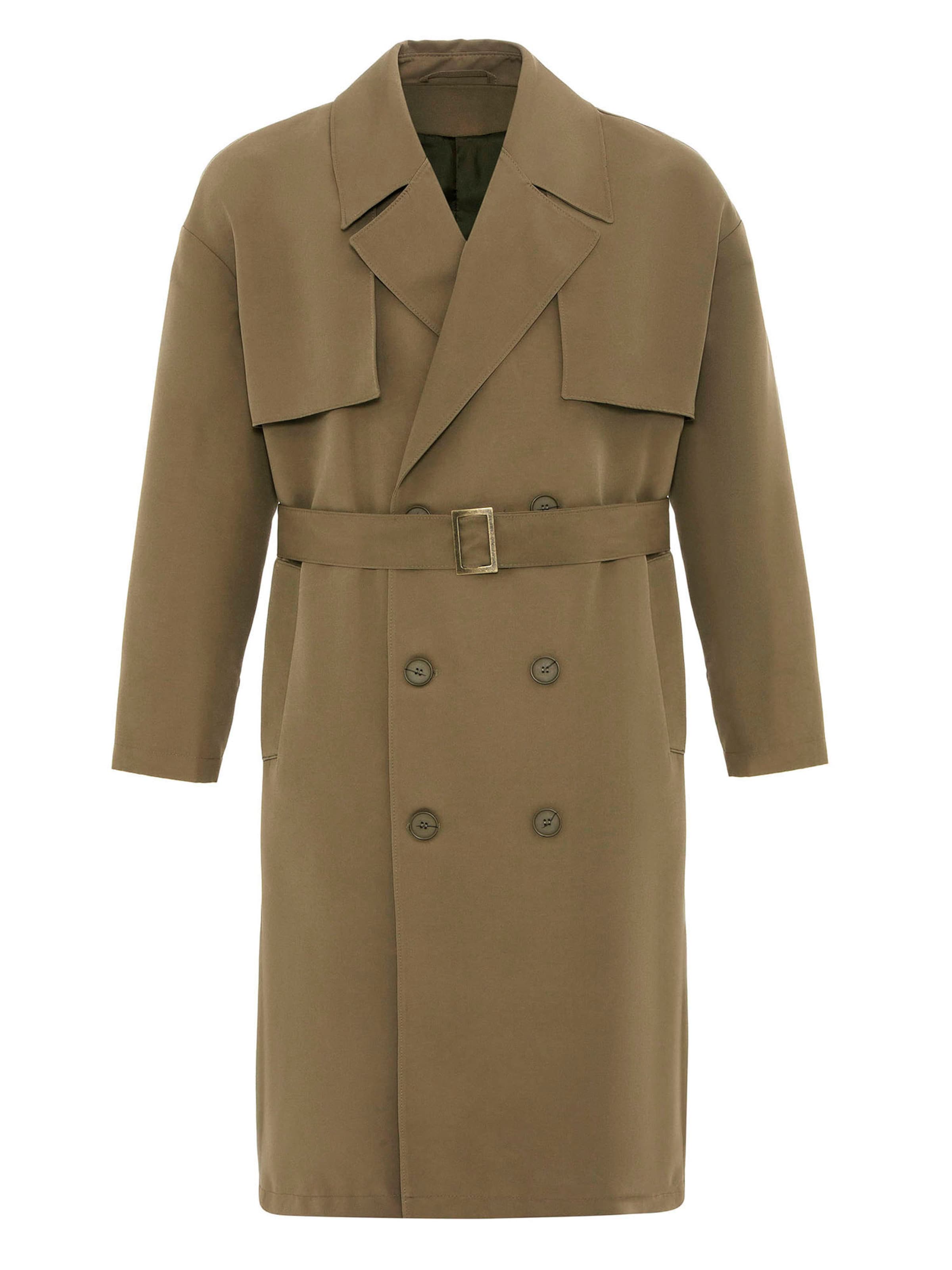 Antioch Övergångsrock i grön: framsida