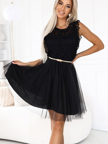 Numoco Summer Dress 'Minikleid Greta' in Black