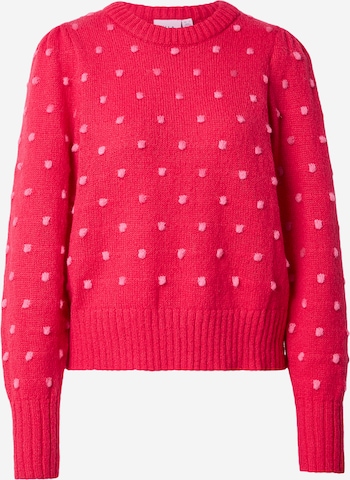 VILA Свитер 'VIDottie' в Красный: спереди