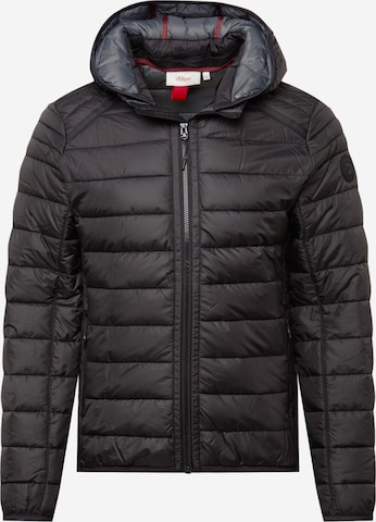 s.Oliver Between-season jacket in Black: front