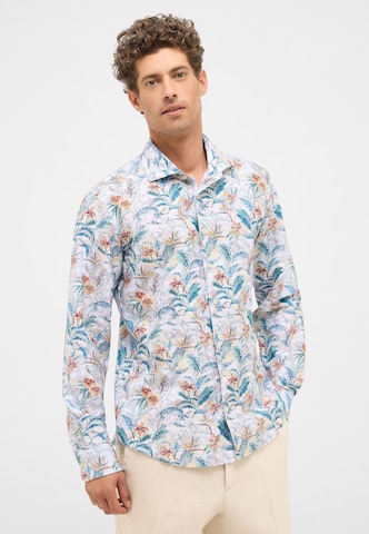 ETERNA Slim Fit Hemd in Blau: Vorderseite