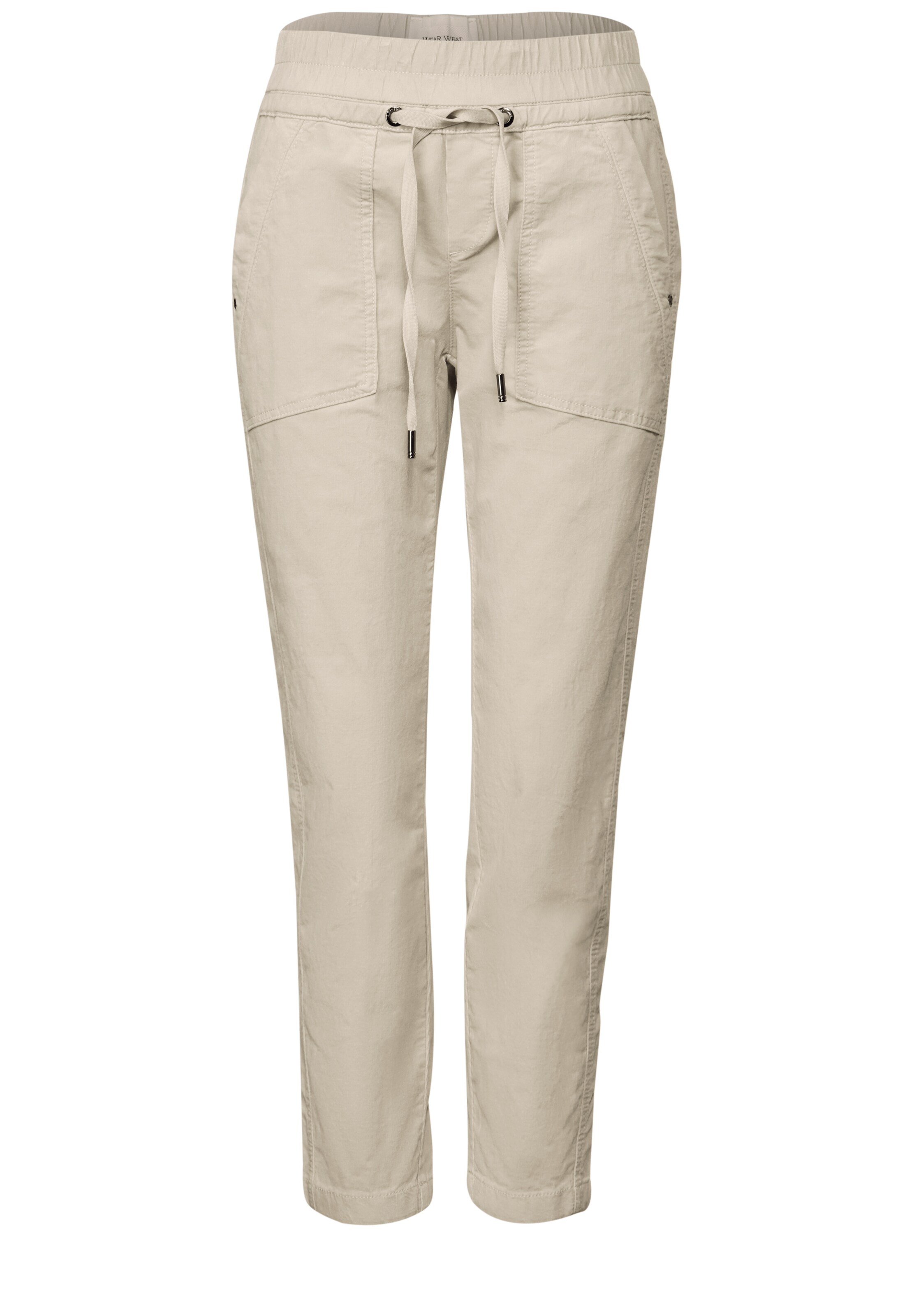 STREET ONE Pants in Wool white, Item view