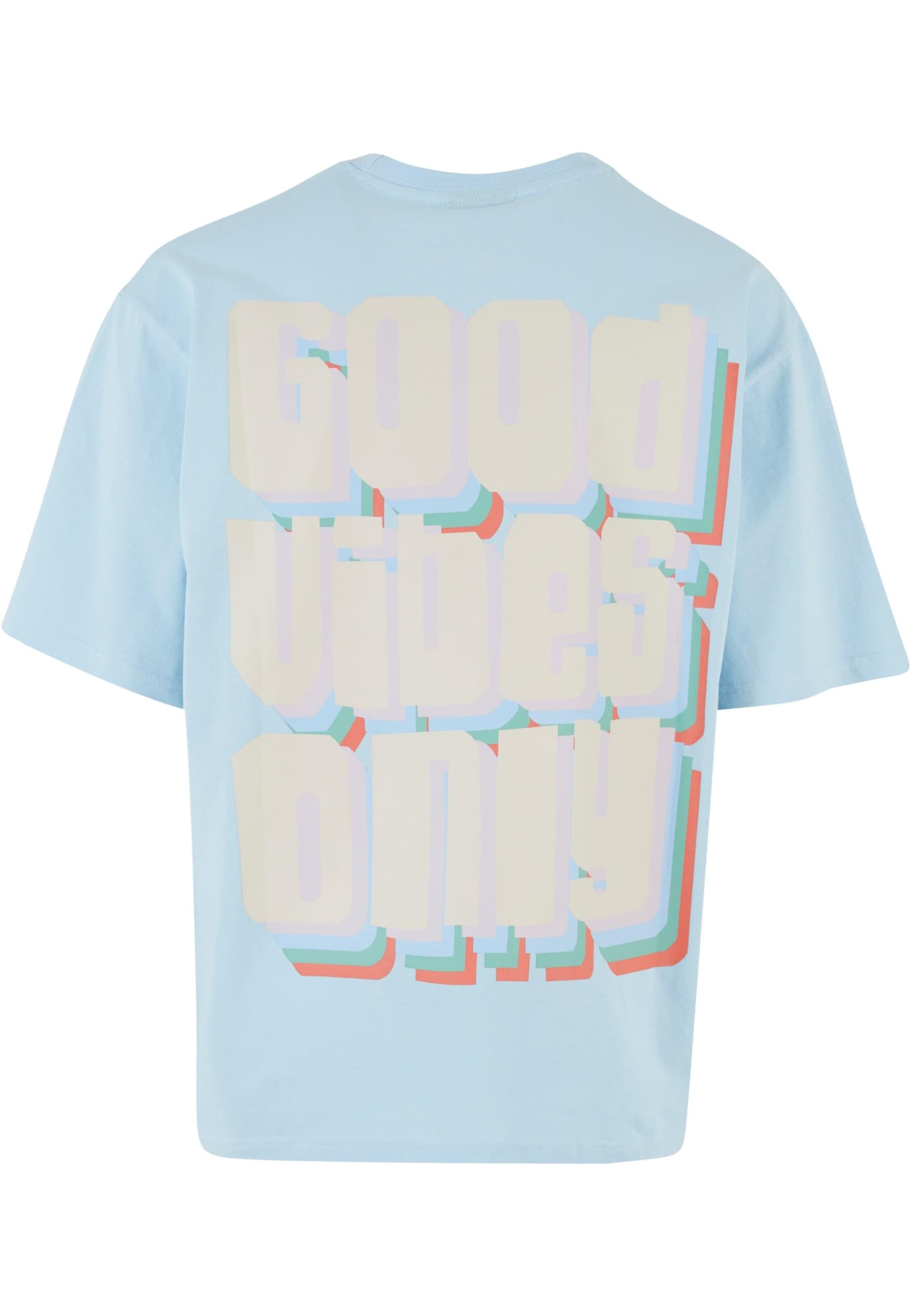 2Y Studios Majica 'Good Vibes Only' | modra barva