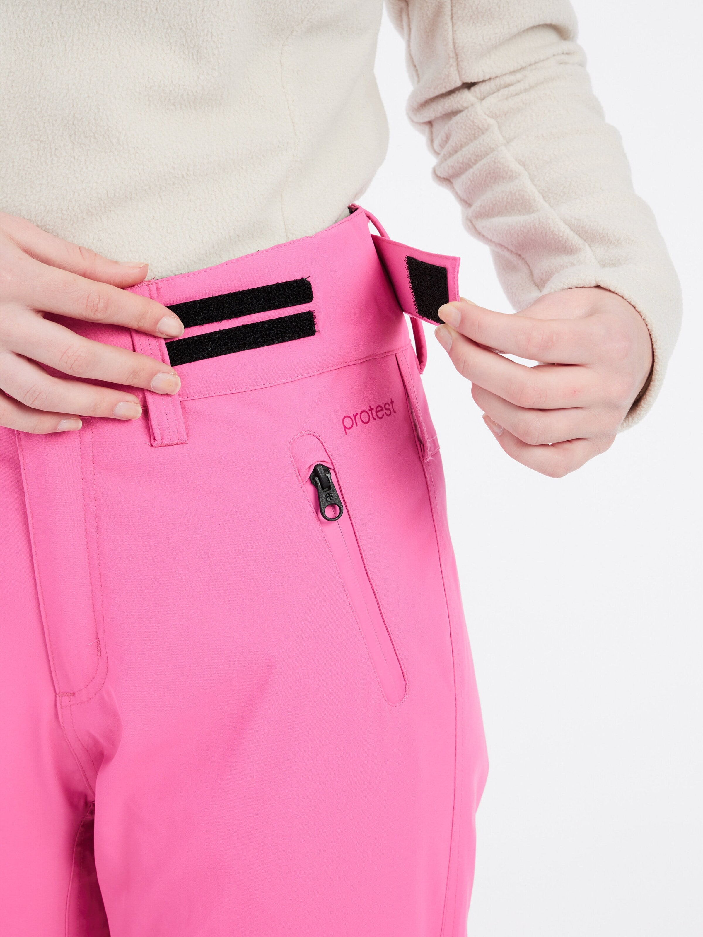 PROTEST Regular Workout Pants 'PRTCINNAMONES' in Pink