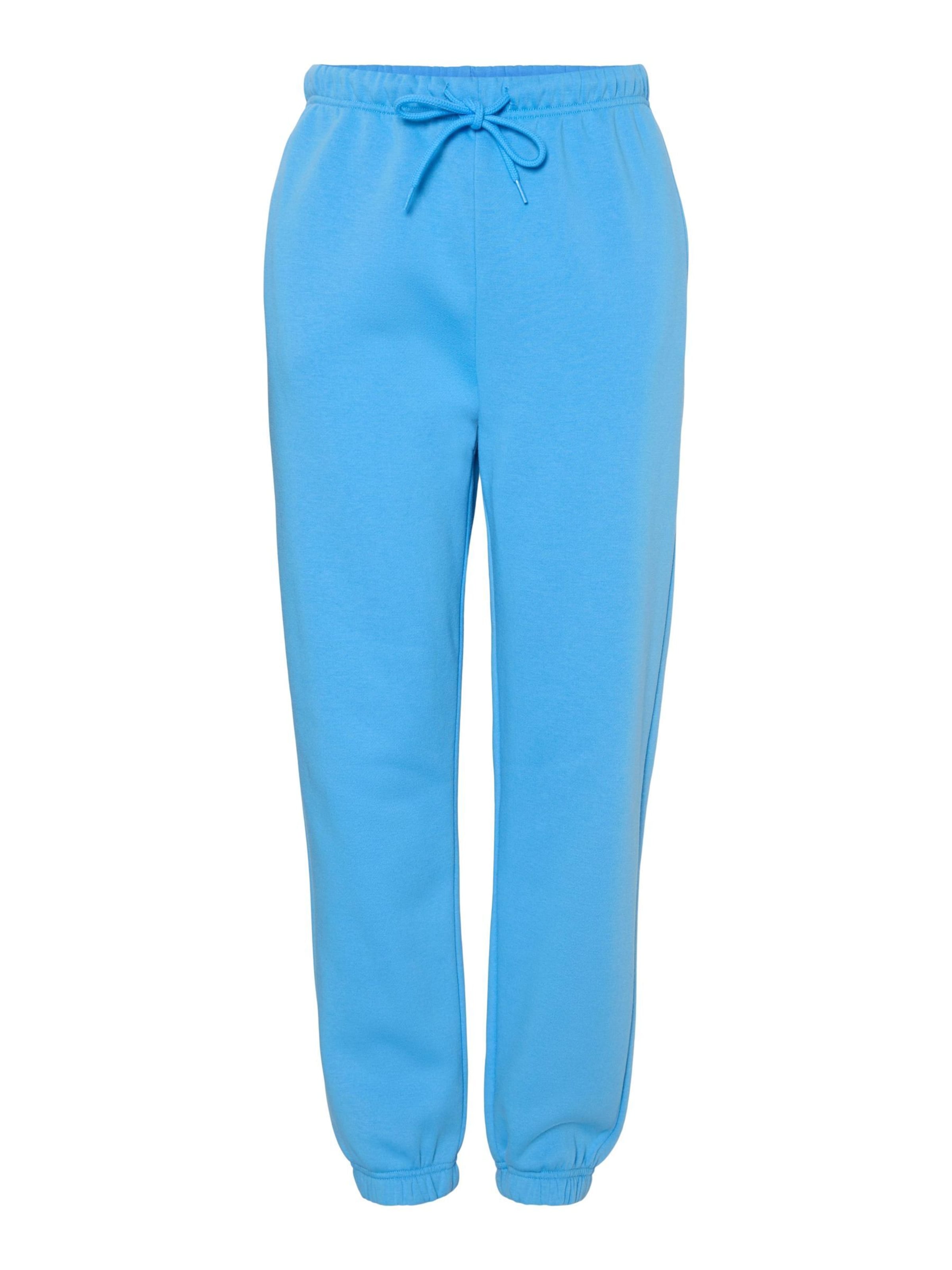 zils PIECES Pakapēniski sašaurināts piegriezums Bikses 'PCCHILLI': no priekšpuses