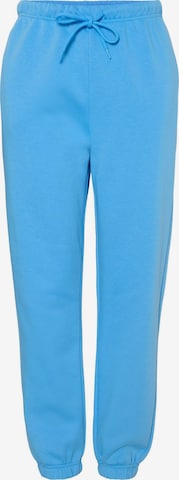 PIECES Tapered Housut 'PCCHILLI' värissä sininen: etupuoli