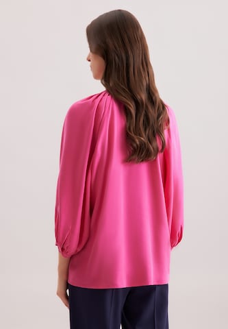 SEIDENSTICKER Blouse 'Schwarze Rose' in Roze