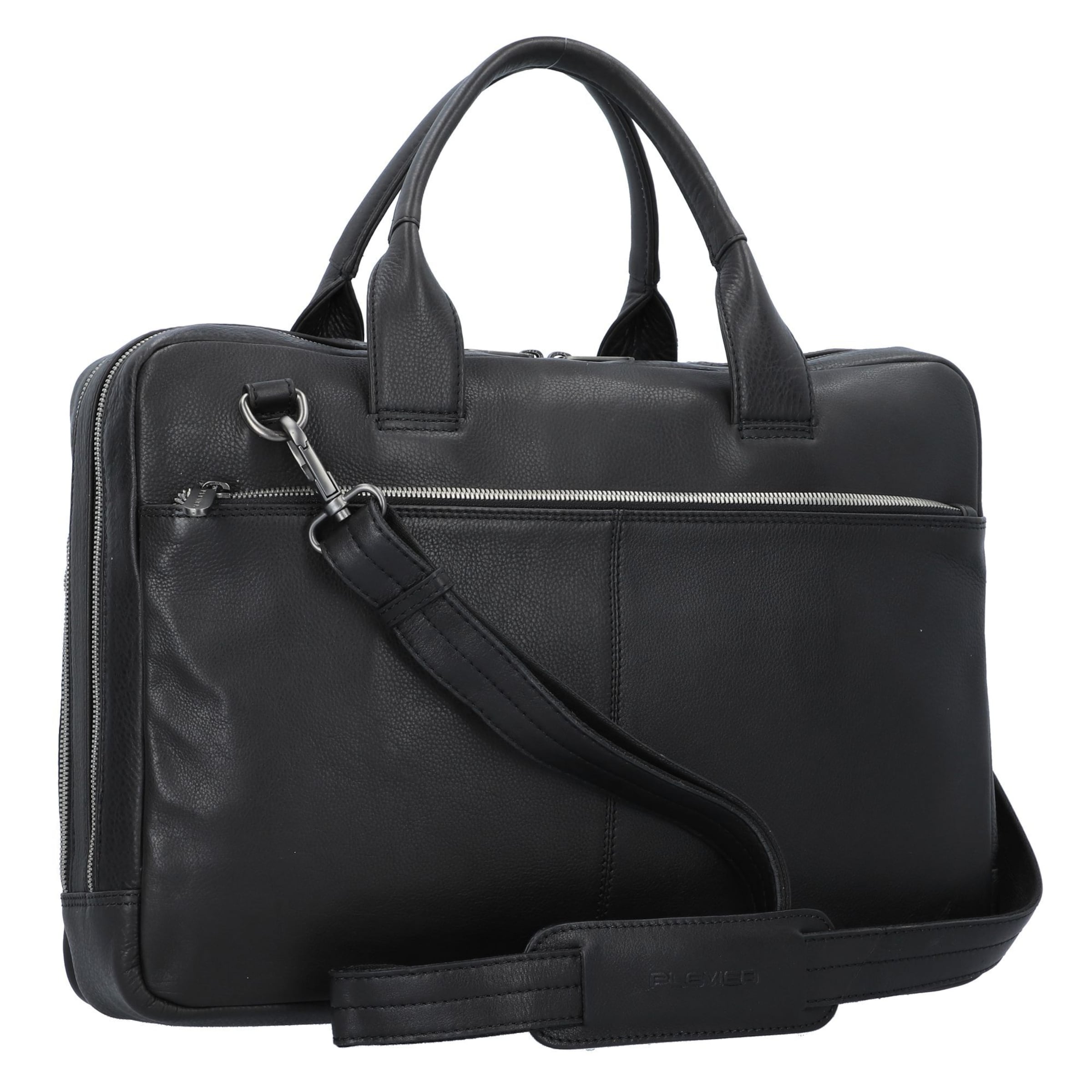 Borsa portadocumenti 'Vintage Larry' di Plevier in nero
