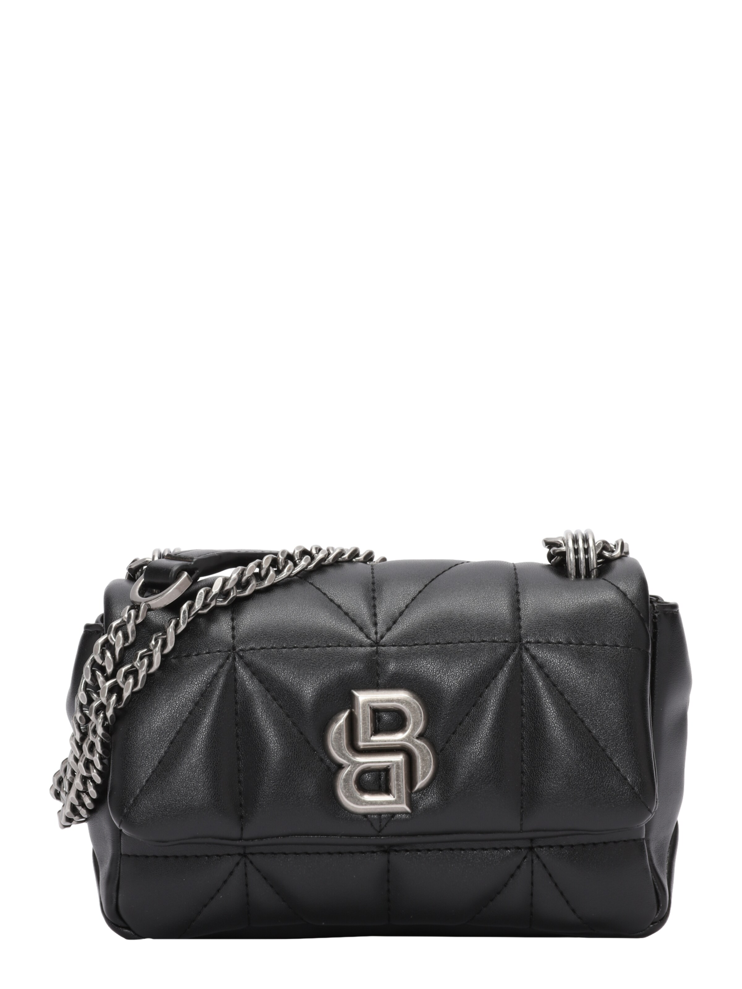 BOSS Shoulder Bag 'B_ICON' in Black: front