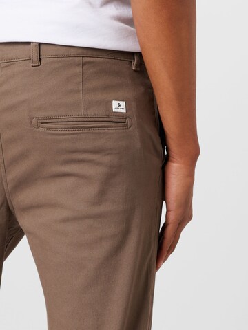 JACK & JONES Slimfit Hose 'MARCO DAVE' in Braun