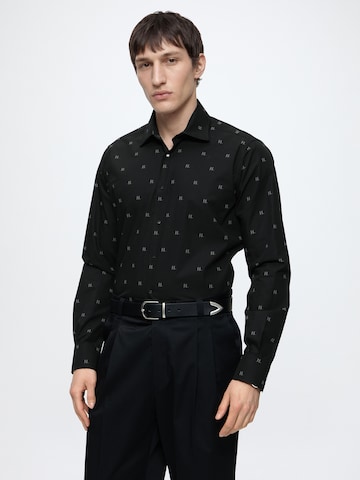 Regular fit Camicia di Karl Lagerfeld in nero