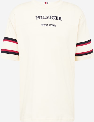 TOMMY HILFIGER Shirt in de kleur Navy / Rood / Offwhite, Productweergave