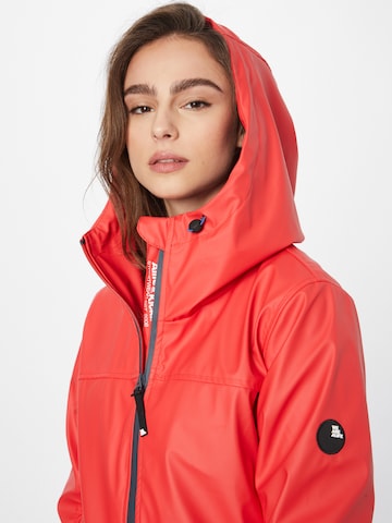 Alife and Kickin Between-Seasons Coat 'AudreyAK' in Red