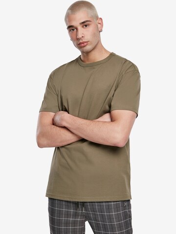 Urban Classics Shirt in Groen: voorkant