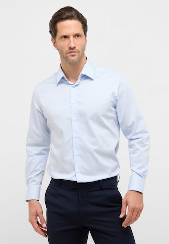 ETERNA Regular Fit Hemd in Blau: Vorderseite