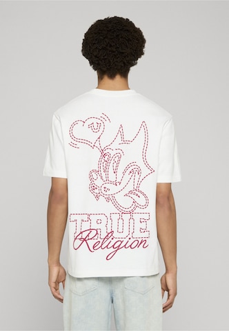 True Religion Shirt 'Cat' in Wit: voorkant