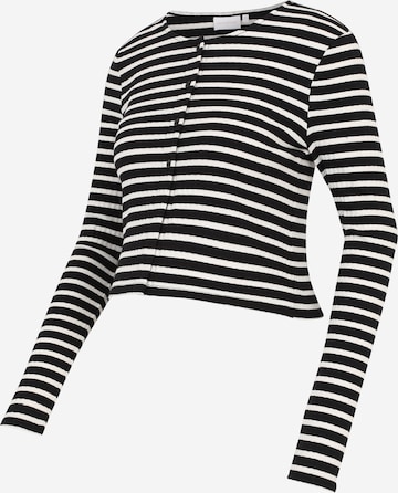 MAMALICIOUSKardigan - crna boja: prednji dio