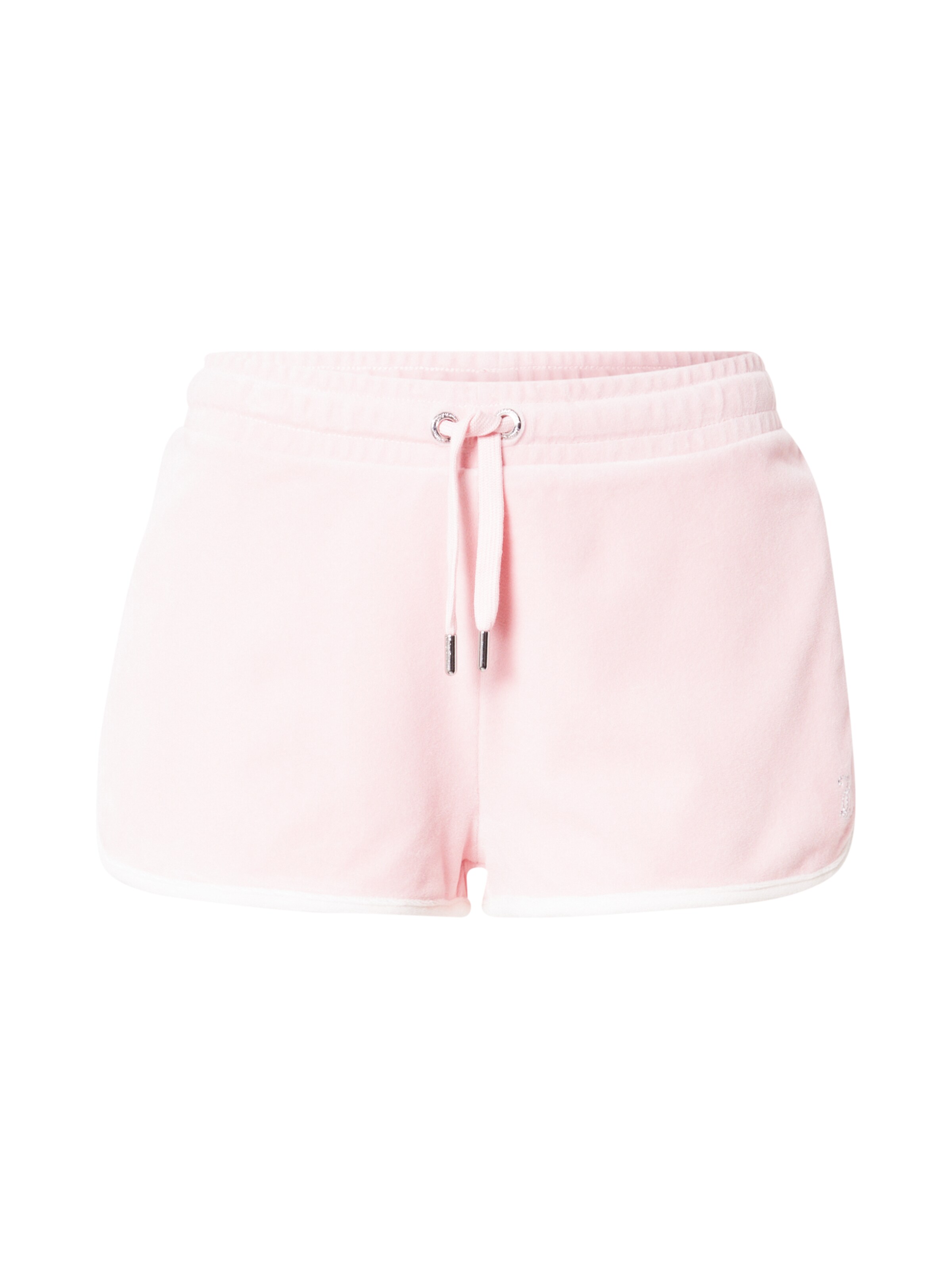 Juicy Couture Lużny krój Spodnie w kolorze różowy: przód