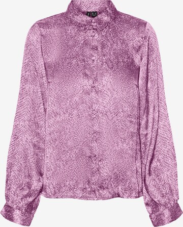 VERO MODA Blouse 'Snaeky' in Purple: front