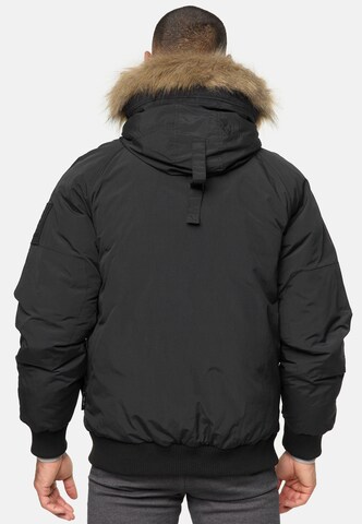 INDICODE JEANS Winter jacket ' Zakai ' in Black