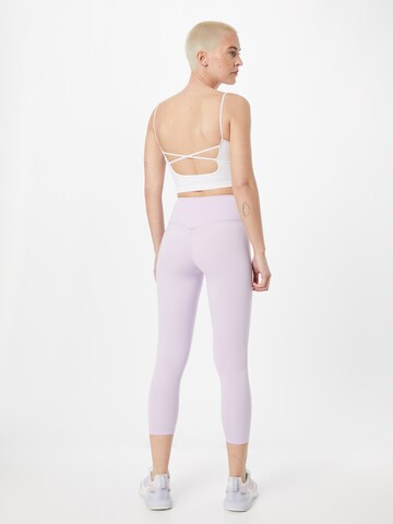 Girlfriend Collective Skinny Workout Pants 'FLOAT' in Purple