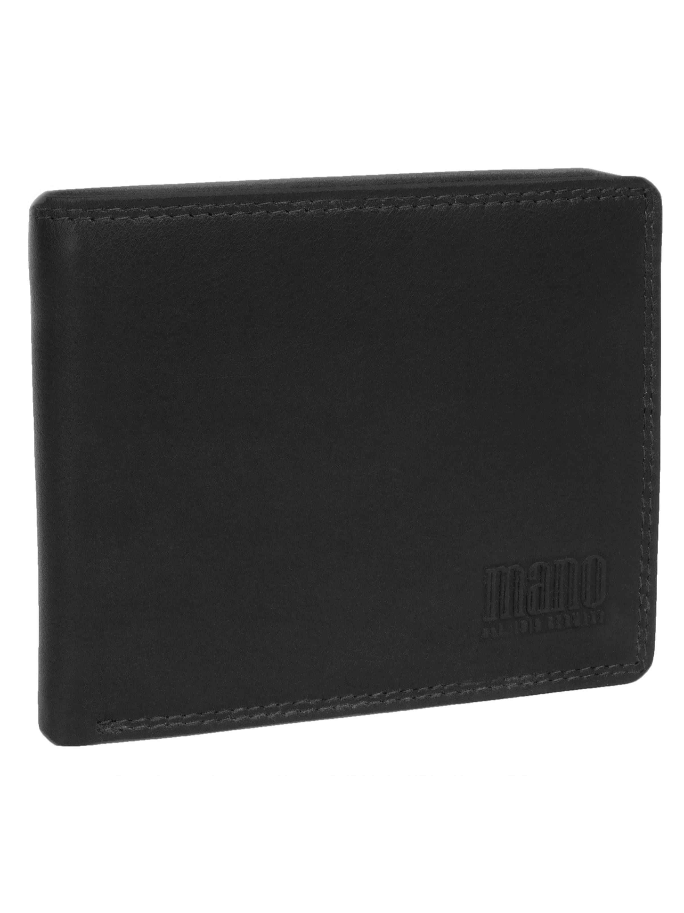 Porte-monnaies 'SUTURA' mano en noir