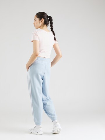 Effilé Pantalon de sport 'Essentials' ADIDAS SPORTSWEAR en bleu