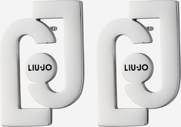 Liu Jo - Brincos 'IDENTITY' em prata: frente