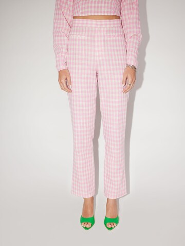 Pantaloni 'Elisabetta' di LeGer by Lena Gercke in rosa: frontale