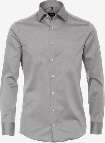 VENTI Button Up Shirt in Grey: front