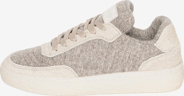 Gottstein Sneakers laag 'Wool Blaze' in Beige: voorkant
