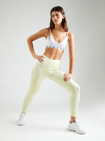 Skinny Pantaloni sportivi 'True Purpose Optime' di ADIDAS BY STELLA MCCARTNEY in giallo