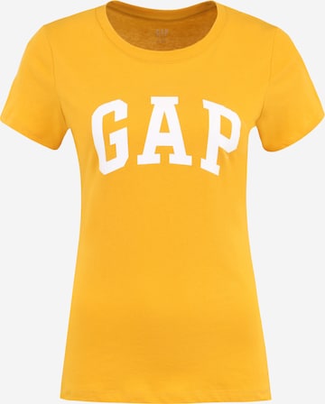 T-shirt GAP en or : devant