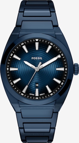 FOSSIL - Relógios analógicos 'EVERETT' em azul: frente