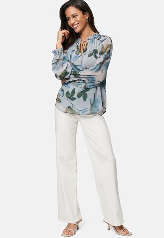 zero Bluse in Blau