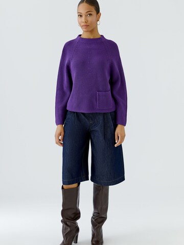 OUI Pullover in Lila: Vorderseite
