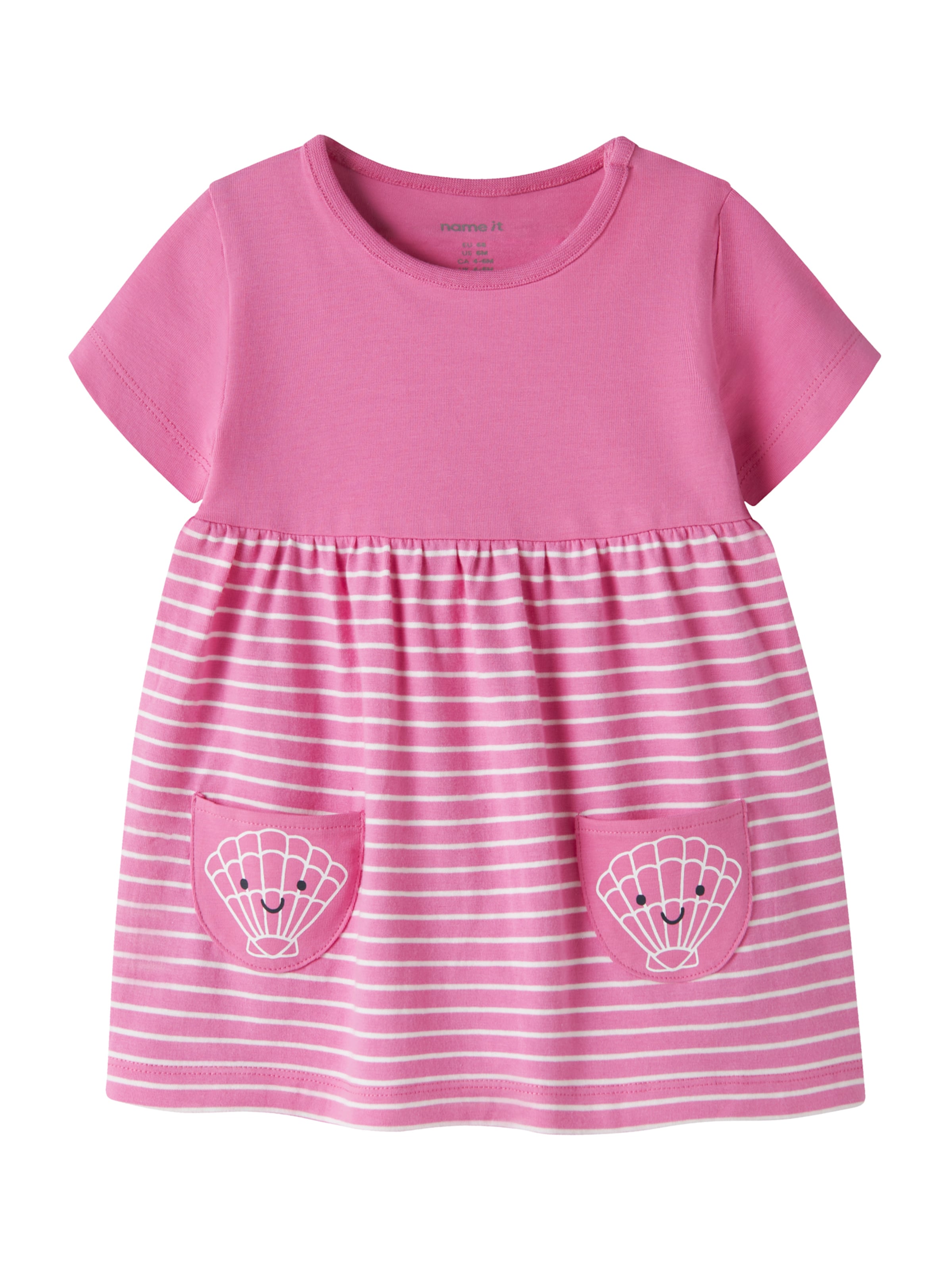 NAME IT - Vestido 'NBFFUNNIEZ' en rosa: frente