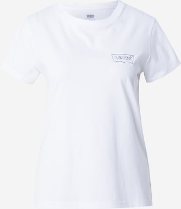 LEVI'S ® Shirt 'The Perfect Tee' in Weiß: predná strana