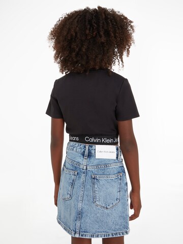 Calvin Klein Jeans Μπλουζάκι 'Punto' σε μαύρο
