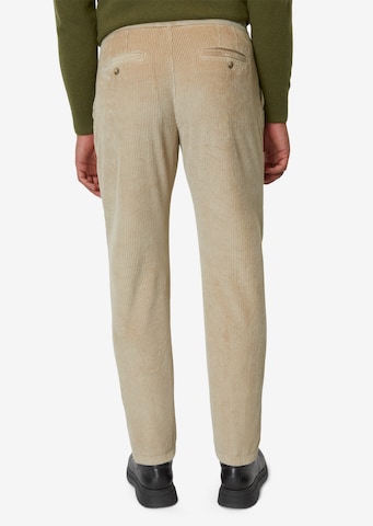 Regular Pantalon à pince 'Osby' Marc O'Polo en beige