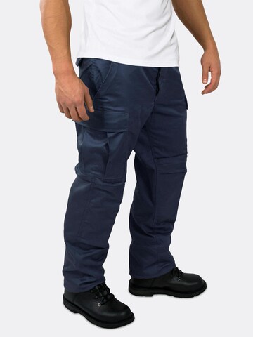 Regular Pantalon outdoor 'Trooper' normani en bleu