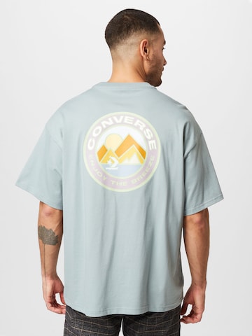 CONVERSE T-Shirt 'SAIL AWAY' in Grau