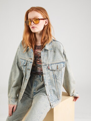 LEVI'S ® Between-Season Jacket '90s Trucker' in Blue: front